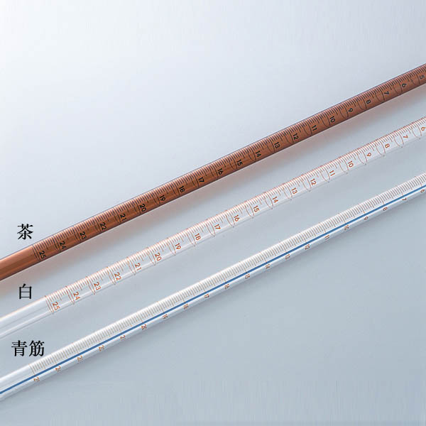 滴定管 茶色 (玻璃阀)