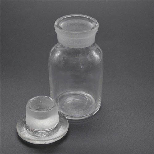 白大口瓶、广口瓶广口瓶试剂瓶、大口瓶、白试剂瓶、广口试剂瓶 60ML/个