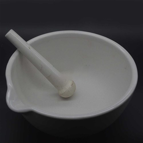 化学瓷乳钵、瓷研钵研体、磁研钵、乳钵300MM 两件套