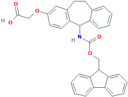 (R,S)-2-[[5-(9-芴甲氧羰基氨基)二苯并[A,D]环庚烷-2-基]氧]乙酸,212783-75-0[KEY ORGANICS&brvbar;25g]