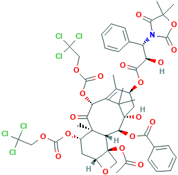 4-乙酰氧基-13-{[3-(5,5-二甲基-2,4-二氧代-1,3-恶唑烷-3-基)-2-羟基-3-苯基丙酰基]氧基}-1-羟基-9-氧代-7,10-二{[(2,2,2-三氯乙氧基)羰基]氧基}-5,20-环氧紫杉-11-烯-2-基苯甲酸酯[[TRC&brvbar;10mg]