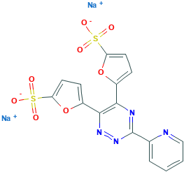 钠 5,5'-(3-(吡啶-2-基)-1,2,4-三嗪-5,6-二基)双(呋喃-2-磺酸酯),79551-14-7[matrix¦5g]