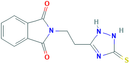 2-[2-(5-巯基-1H-1,2,4-三唑-3-基)乙基]-1H-异吲哚-1,3(2H)-二酮,362004-43-1[Matrix¦500mg]