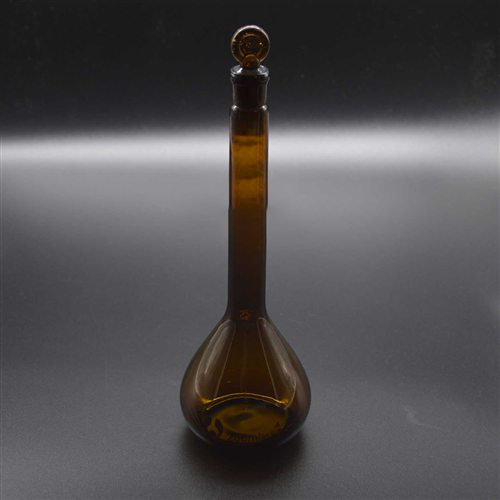 棕容量瓶 棕量瓶当量瓶、茶量瓶、容量瓶 200ML B/个