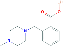 锂 2-[(4-甲基哌嗪-1-基)甲基]苯甲酸酯,915707-44-7[KEY ORGANICS&brvbar;100mg]