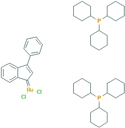 (3-苯基-1H-茚-1-亚基)双(三环己基磷)二氯化钌(IV)四氢呋喃加合物,250220-36-1[TCI¦100MG]