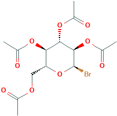 乙酰溴-alpha-D-葡萄糖 碳酸钙作为稳定剂,572-09-8[TLC¦1EA]