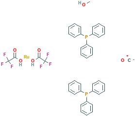 双(三氟乙酸)羰基双(三苯基膦)钌(II)甲醇加合物,38596-61-1[SIGMA-ALDRICH¦100MG]