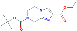 7-Boc-5,6,7,8-四氢咪唑并[1,2-a]吡嗪-2-羧酸乙酯,1053656-22-6[psaitong&brvbar;1g]