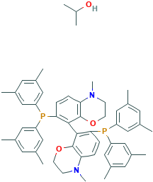 (R)-7,7'-双[二(3,5-二甲苯基)膦基]-3,3',4,4'-四氢-4,4'-二甲基-8,8'-bi(2H-1,4-苯并恶嗪),649559-69-3[aladdin¦100mg]