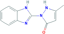 1-(1H-苯并咪唑-2-基)-3-甲基-1H-吡唑-5-醇,516455-57-5[trc¦5mg]