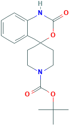 1,2-二氢-2-氧代螺[4H-3,1-苯并恶嗪-4,4'-哌啶]-1'-羧酸叔丁酯,84060-08-2[COOLPHARM¦1g]