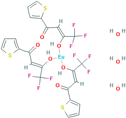 三氟乙酰化噻吩甲酰铕三水合物,CAS登录号21392-96-1[ACROS¦5GR]