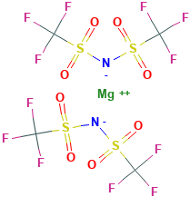 双(三氟甲磺酰基)酰亚胺镁(II),CAS登录号133395-16-1[毕得¦5g]
