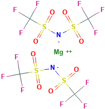 双(三氟甲基磺酰基)酰亚胺镁,CAS登录号133395-16-1[ALFA¦250mg]