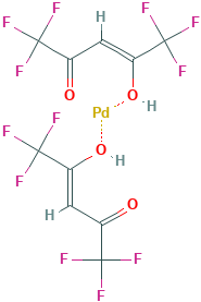 六氟乙酰丙酮钯(II),CAS登录号64916-48-9[aladdin¦250MG]