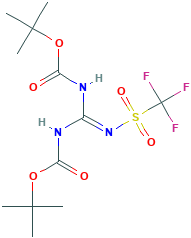 1,3-二-叔丁氧羰基-2-(三氟甲基磺酰)胍,207857-15-6[药明康德¦5g]