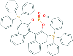 (R)-(&ndash;)-3,3'-双(三苯甲硅烷基)-1,1'-联萘-2,2'-二酚磷酸酯,791616-55-2[乐研&brvbar;100mg]