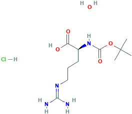 Nα-(叔丁氧羰基)-D-精氨酸盐酸盐一水合物,114622-81-0[TCI¦1G]