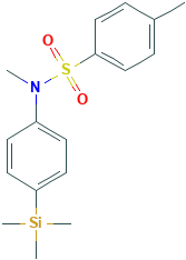 N,4-二甲基-N-[4-(三甲基硅烷基)苯基]苯磺酰胺,1251740-03-0[ACCELA¦1g]