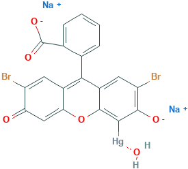 2,7-二溴-4-羟汞基荧光红双钠盐,CAS登录号129-16-8[macklin&brvbar;1g]