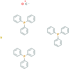 羰酰二氢三(三苯基膦)铱(I),Ir 1,CAS登录号17250-25-8[ALFA¦1g]
