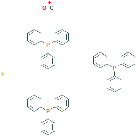 羰酰二氢三(三苯基膦)铱(I),Ir 1,CAS登录号17250-25-8[ALFA¦5g]