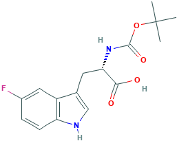 L-N-Boc-5-氟色氨酸,CAS登录号53478-53-8[ACCELA&brvbar;0.25g]