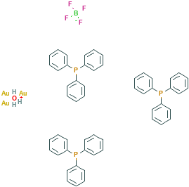 三(三苯基膦金)氧鎓四氟硼酸盐,CAS登录号53317-87-6[凯为化学¦5g]