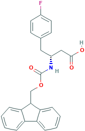Fmoc-(R)-3-氨基-4-(4-氟苯基)-丁酸,CAS登录号331763-70-3[乐研&brvbar;250mg]