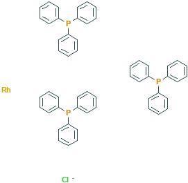 三(三苯基膦)氯化铑(I),CAS登录号14694-95-2[ALFA¦5g]
