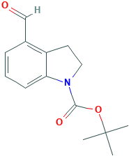 1-Boc-4-甲酰基吲哚啉,CAS登录号1207194-48-6[凯为化学&brvbar;100mg]