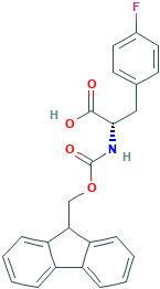 FMOC-4-氟-L-苯丙氨酸,CAS登录号169243-86-1[凯为化学&brvbar;25g]