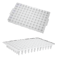 96孔0.1ml PCR板(无裙边，平顶，低边)