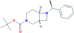 (1S,6R)-3-Boc-7-[(R)-1-苯基乙基]-3,7-二氮二环[4.2.0]辛烷,1820574-76-2[ACCELA¦0.25g]