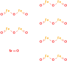 高纯锶铁氧体(纳米级),CAS登录号12023-91-5[MACKLIN&brvbar;100g]