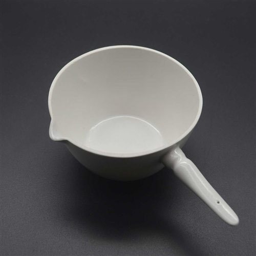 陶瓷柄皿带柄蒸发皿、陶瓷坩埚 200ML/个[大包装100|中包装1]二