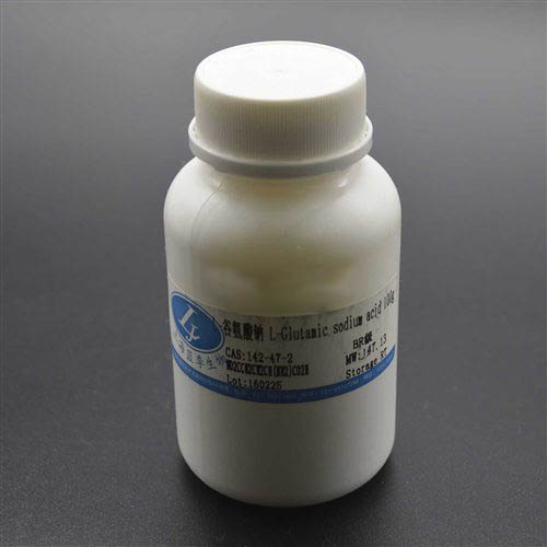 L-谷氨酸钠 CAS:6106-04-3L-2-氨基戊二酸钠盐、麸 BR100G/个
