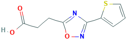 3-(3-噻吩-2-基-[1,2,4]恶二唑-5-基)-丙酸,500025-29-6[trc&brvbar;250mg]