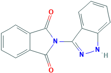 2-(1H-吲唑-3-基)-1H-异吲哚-1,3(2H)-二酮,82575-23-3[Key Organics&brvbar;500mg]