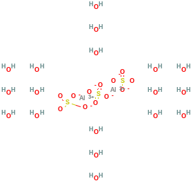 硫酸铝,十八水,7784-31-8[ACCELA¦6*1000g],无机硫类非金属化合物