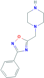 1-(3-苯基-[1,2,4]恶二唑-5-基甲基)-哌嗪,1019108-02-1[matrix&brvbar;1g]