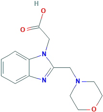 (2-吗啉-4-基甲基-苯并咪唑-1-基)-乙酸,886851-65-6[MATRIX&brvbar;500mg]