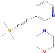 4-(3-三甲基硅烷乙炔基-吡啶-2-基)-吗啉,499193-56-5[Matrix&brvbar;500mg]