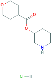 3-哌啶基 四氢-2H-吡喃-4-羧酸酯盐酸盐,1220020-84-7[matrix&brvbar;500mg]