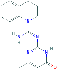 N-[(2Z)-6-甲基-4-羰基-3,4-二氢嘧啶-2(1H)-基烯]-3,4-二氢喹啉-1(2H)-碳酰亚胺,1306753-50-3[Matrix&brvbar;500mg]