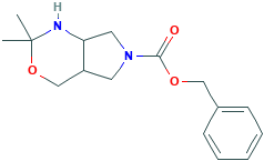 6-Cbz-2,2-二甲基六氢吡咯并[3,4-d]-1,3-噁嗪,1346597-57-6[ACCELA&brvbar;0.25g]
