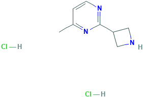2-氮杂环丁烷-3-基-4-甲基-嘧啶二盐酸盐,1361118-73-1[Matrix&brvbar;250mg]