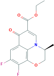 (S)-乙基 9,1-二氟-3-甲基-7-羰基-3,7-二氢-2H-[1,4]恶嗪并[2,3,4-ij]喹啉-6-羧酸酯,106939-34-8[TLC¦1EA]