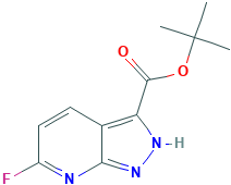 叔-丁基 6-氟-1H-吡唑并-[3,4-b]吡啶-3-羧酸酯,155601-71-1[matrix&brvbar;1g]
